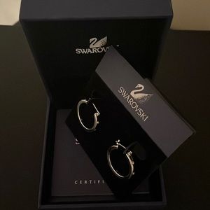Swarovski Hoop Earrings